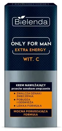 Cream Bielenda Only For Man Extra Energry Moisturizing Against Signs of Fatigue 50ml