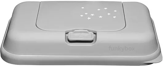 Θήκη Μωρομάντηλα To Go - Funkybox, bws-FBTG35 Grey Little Stars