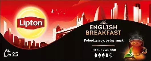 Τσάι Lipton Μαύρο English Breakfast 25 Φακελάκια