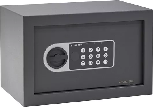 Χρηματοκιβώτιο Arregui Premier 16501-S1 με Κλειδί Ξενοδοχείου  31x20x20cm  5kg
