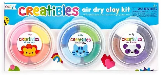Πηλός Ooly Creatibles Kit Πολύχρωμος Πολυμερικός
