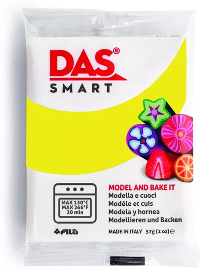 Πηλός DAS Smart Lemon Yellow Πολυμερικός 57gr