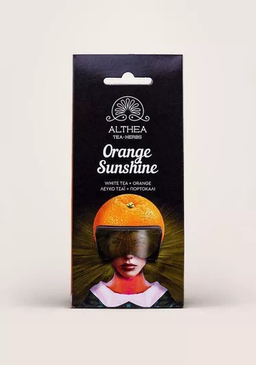 Τσάι Althea Tea Herbs Λευκό Orange Sunshine Πορτοκάλι & Ginger 20gr