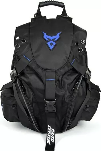 Σακίδιο Πλάτης Αναβάτη MotoCentric Αδιάβροχο Μαύρο/Μπλε 48lt