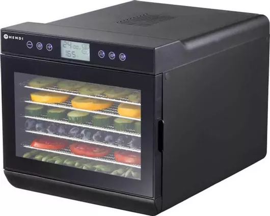 Αποξηραντής Τροφίμων Hendi για 7 Δίσκους 500W 40x51x40cm