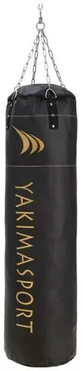 Σάκος Μποξ Yakimasport Άδειος με Ύψος 180cm Μαύρο