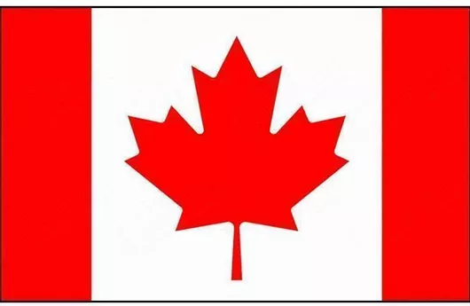 Σημαία του Καναδά Πολυεστερική Διάτρητη 25x18cm