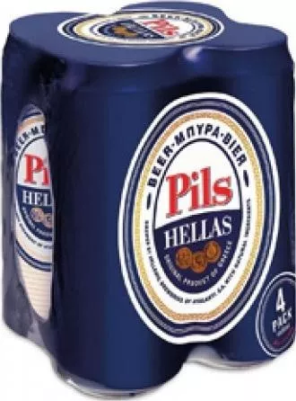 Μπύρα ΕΖΑ Pilsener Κουτί 500ml 4x