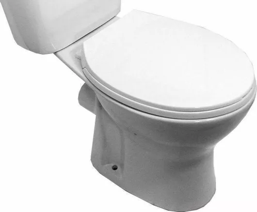 Λεκάνη Gloria Rimco Down Δαπέδου Κάτω Σιφόνι Rimless με Κάλυμμα Soft Close Λευκή