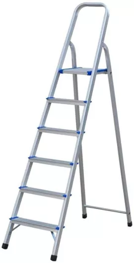 Σκάλα Αλουμινίου με 6+1 Σκαλοπάτια