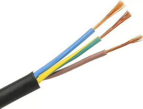 Καλώδιο εύκαμπτο 3χ1,5mm Μαύρο