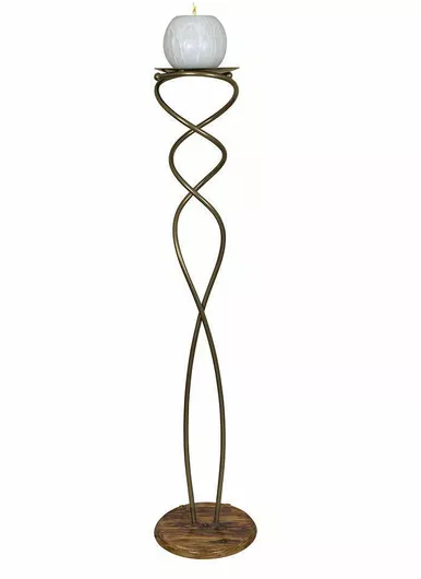 Κηροστάτης Γάμου από Μέταλλο Bronze