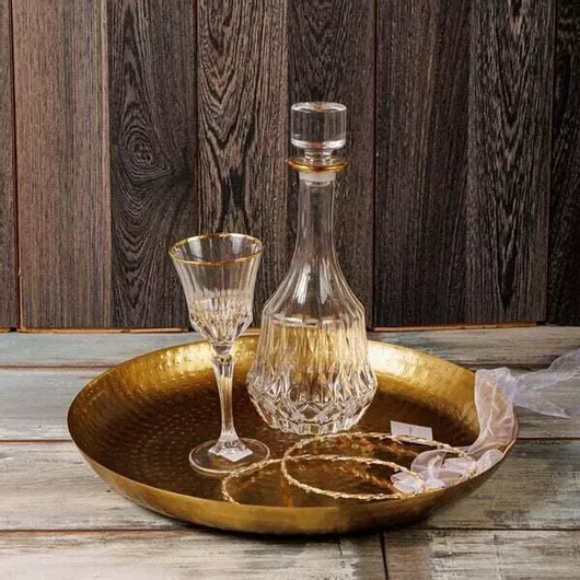 ΠΑΚΕΤΟ ΚΟΥΜΠΑΡΟΥ ΧΡΥΣΟ BOHO ΜΕ ΛΑΜΠΑΔΕΣ