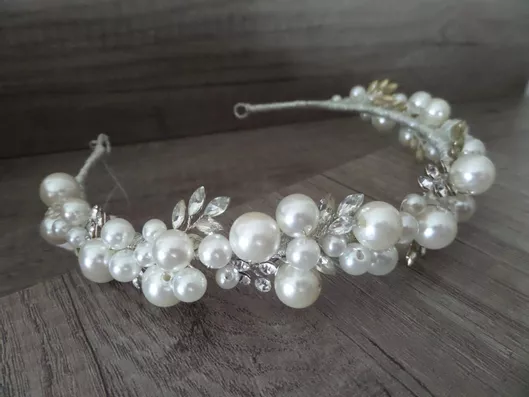 Νυφική Στέκα Κ617, sil-K617