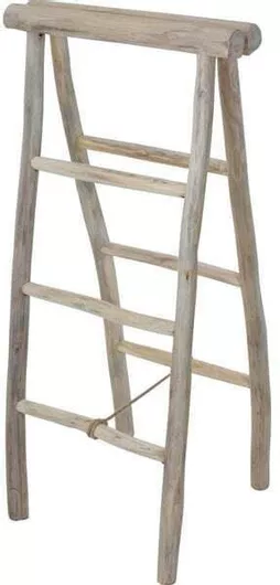 ΚΡΕΜΑΣΤΡΑ ΞΥΛΙΝΗ TEAK ΠΕΤΣΕΤΩΝ 50Χ45Χ100CM ΣΚΑΛΑ