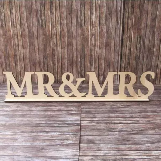 ΤΑΜΠΕΛΑ ΞΥΛΙΝΗ MR. & MRS. 1M ΦΥΣΙΚΗ