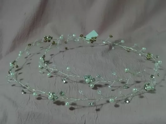 Νυφική Κουάφ Στεφανάκι Κ318, sil-k318