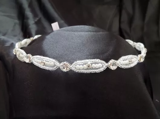 Νυφική Κουάφ Στεφανάκι Κ260, sil-k260