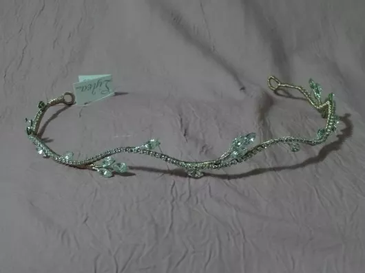 Νυφική Κουάφ Στεφανάκι Κ328, sil-k328