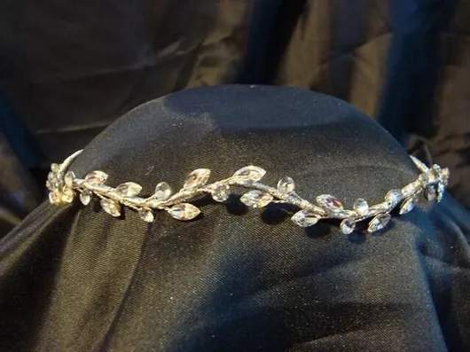 Νυφική Κουάφ Στεφανάκι Κ105, sil-k105