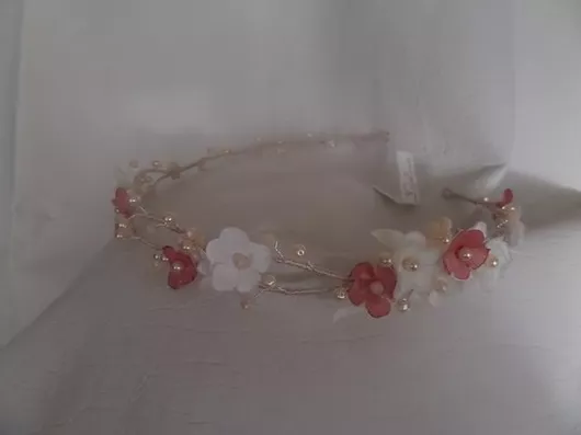 Νυφική Κουάφ Στεφανάκι Κ411, sil-k411