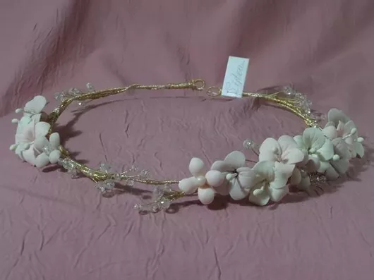 Νυφική Κουάφ Στεφανάκι Κ311, sil-k311