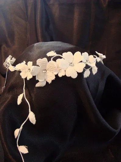 Νυφική Κουάφ Στεφανάκι Κ172, sil-k172