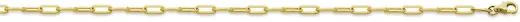 Αλυσίδα Λαιμού Al'Oro Χρυσή 14K