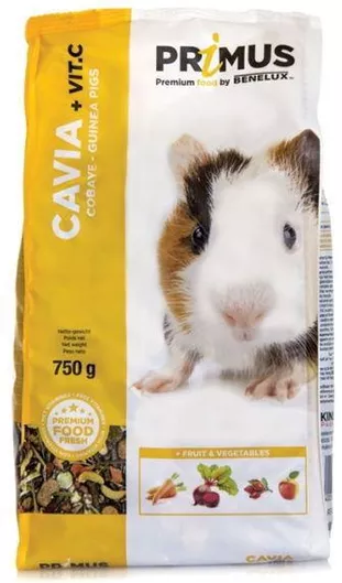 Τροφή Benelux για Ινδικό Χοιρίδιο Primus Cavia 750gr