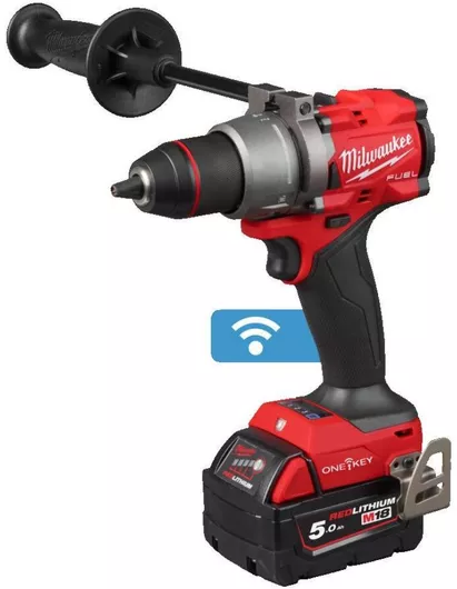 Κρουστικό Δραπανοκατσάβιδο Milwaukee M18 Fuel One-Key Μπαταρίας 18V 2x5Ah