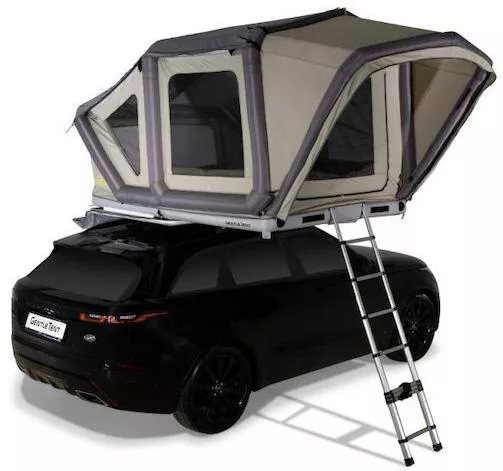 Σκηνή Camping GentleTent Roofmaxi Αυτοκινήτου Πράσινη για 4 Άτομα 220x186x150cm