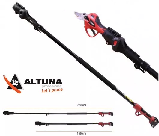 Κοντάρι Altuna PER220 Πτυσσόμενο Μεταλλικό για Ψαλίδι Κλαδέματος 2.2m