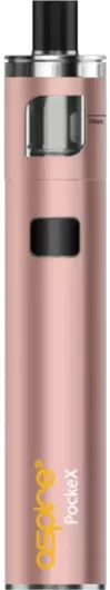 Pod Kit Aspire PockeX AIO Rose Gold 2ml με Ενσωματωμένη Μπαταρία