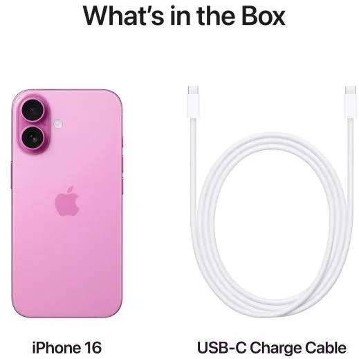 Apple iPhone 16 5G 8GB 128GB Ροζ
