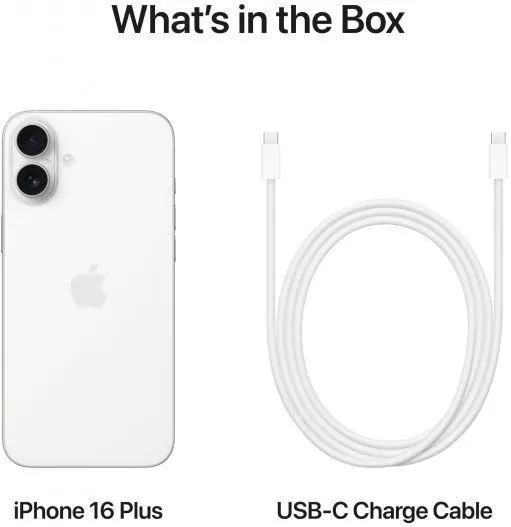 Apple iPhone 16 Plus 5G 8GB 256GB Λευκό