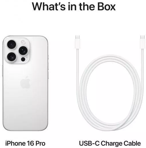 Apple iPhone 16 Pro 5G 8GB 128GB White Titanium