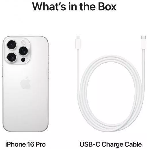 Apple iPhone 16 Pro 5G 8GB 256GB White Titanium