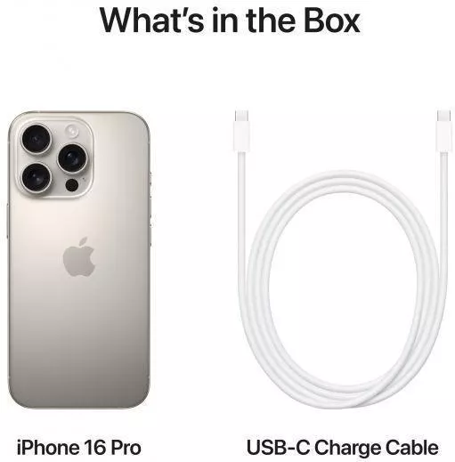 Apple iPhone 16 Pro 5G 8GB 1TB Natural Titanium