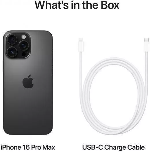 Apple iPhone 16 Pro Max 5G 8GB 512GB Black Titanium