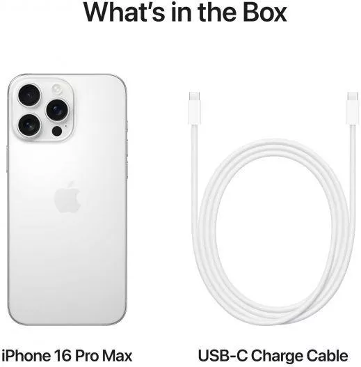 Apple iPhone 16 Pro Max 5G 8GB 256GB White Titanium