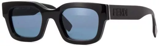 Γυναικεία Γυαλιά Ηλίου Fendi με Κοκκάλινο Σκελετό Μαύρο