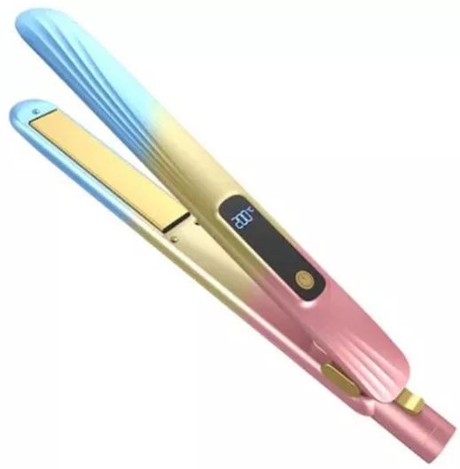 Συσκευή Σεσουάρ Μαλλιών Andowl Ισιωτική Τοστιέρα 2 σε 1 με LCD Οθόνη