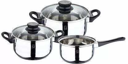Σετ Κατσαρόλες San Ignacio SG-8050 3τμχ