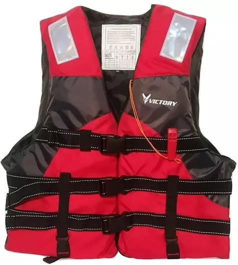 Σωσίβιο Γιλέκο Victory PR1 με 3 Ιμάνες XL Κόκκινο