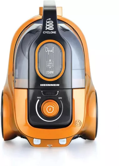 Heinner HVC-V750OR Ηλεκτρική Σκούπα 750W με Κάδο 2.2lt Πορτοκαλί