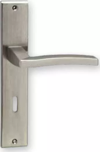 Πόμολο Μεσόπορτας Viometale 06.763 Ζεύγος Νίκελ Ματ