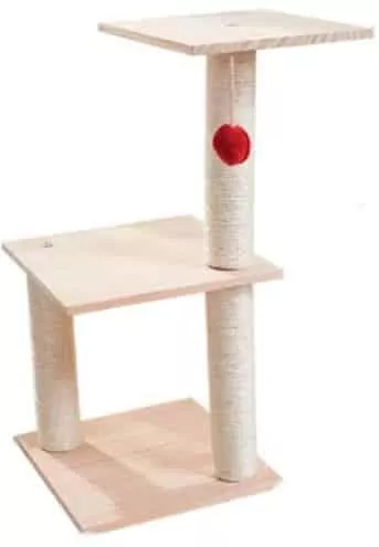 Ονυχοδρόμιο Animal Γατόδεντρο 30x30x64cm 23.05.05449 σε Μπεζ Χρώμα