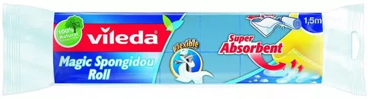 Σπογγοπετσέτα Vileda Magic Roll Γενικής Χρήσης Μπλε