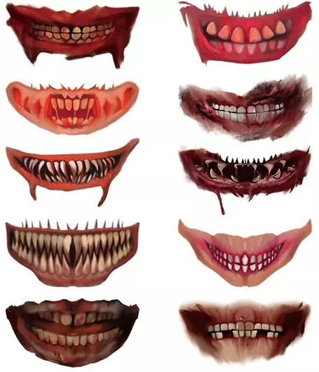 Αποκριάτικο Tattoo (Διάφορα Σχέδια)