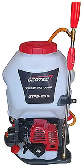 Ψεκαστήρας Geotec GTPS-25S Πλάτης Βενζινοκίνητος  25lt